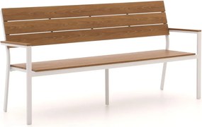 Parkbank Bellagio | Aluminium/Polywood | 3 personen | Tuinbank Wit | 183cm | Kees Smit Tuinmeubelen