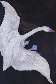 Kunstreproductie The White Swan (1 of 2), Hilma af Klint