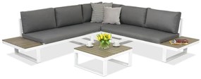 Hoek loungeset Mondello Garden Point wit