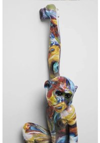 Kare Design Hanging Ape Colorful Kleurrijke Aap Wanddeco