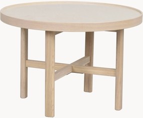 Ronde salontafel Marsden van eikenhout, Ø 60 cm