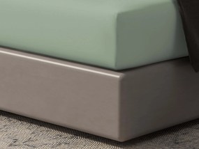Hoeslaken Home - 100% natuurlijk katoen - 180x200 - oudgroen