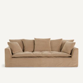 Zetel van stonewashed fluweel, OTAVIA