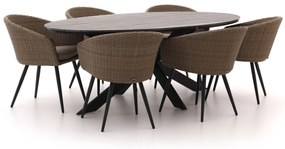 Manifesto Veruno/Fidenza ovaal 220cm dining tuinset 7-delig