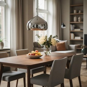 Shiny Drop Hanglamp Zilver Ø28cm