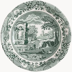 Kleine schalen Heritage Green Italian van keramiek, 4-delig