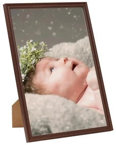 vidaXL Fotolijsten 5 st voor wand of tafel 15x21 cm donkerrood
