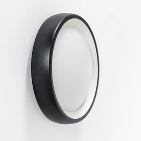 Flint Muurlamp Zwart Medium