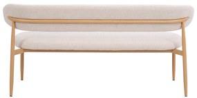 Eetkamerbank Eiken Creme 160 Cm