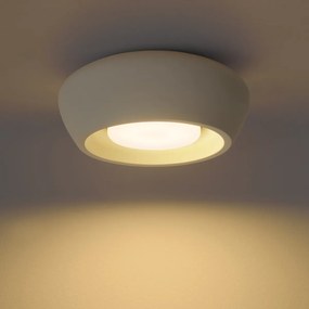 Moderne plafondlamp beige rond - Concerto