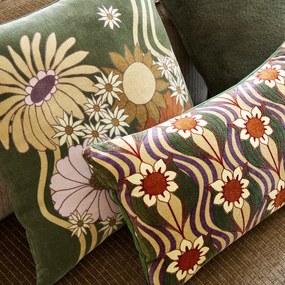 Kussenhoes in fluweel 45X45 cm, Annie