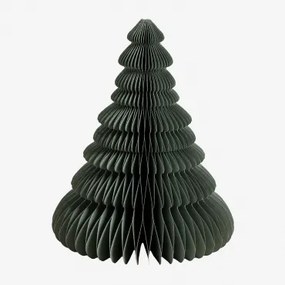 Kerstboom Van Papier Noelle Green Bay & ↑31 Cm - Sklum