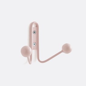 Dubbele kleerhanger in staal, Hiba