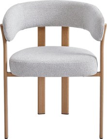 Eetkamerstoel Eiken Met Ronde Rugleuning