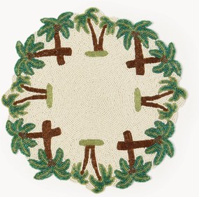 Handgemaakte placemat Jungle