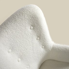 Schommelstoel Teddy Creme