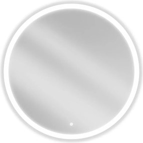 Mexen Oro verlichte ronde badkamer spiegel, 90 cm, LED 6000K, anti-condens - 9824-090-090-611-00