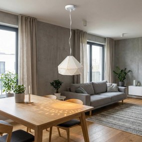 Metalen Plafondlamp Wit APP237-1CP