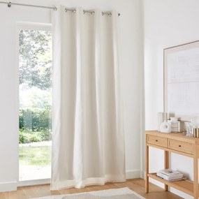 Katoenen verduisteringsgordijn met oogjes, Scenario