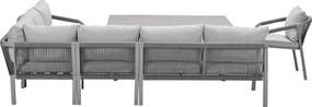 Garden Impressions Tarera lounge dining set 6-delig incl stoel - taupe