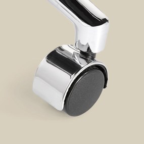 Design Bureaustoel Van Bruin PU-leder