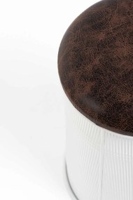 Puff Opbergknop 38 cm Kunstleer