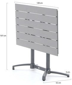 Bellagio Canzo klaptafel 120x70x76cm