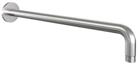 Brauer Brushed Carving thermostatische inbouw regendouche met staafhanddouche, gebogen muurarm, glijstang en hoofddouche 20cm set 63 RVS geborsteld PVD