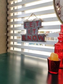 Wanddecoratie Snow Sign | Mioli Decor