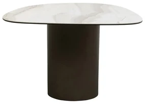 Kare Design Paso Organische Bijzettafel Keramiek - 75 X 50cm.