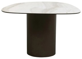 Kare Design Paso Organische Bijzettafel Keramiek - 75 X 50cm.