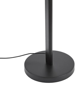Design vloerlamp zwart incl. LED dimbaar - Rolla
