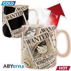 Warmteverandering Mok One Piece - Wanted