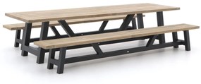 Bellagio Bresimo 330cm picknickset 3-delig