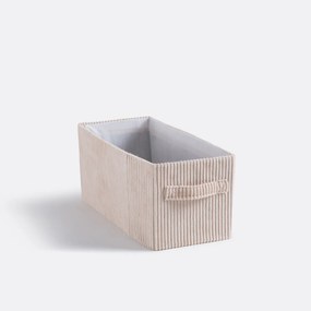 Opplooibare mand, geribd fluweel, Veloudo