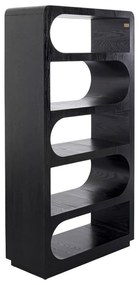 Kare Design Forma Organische Kast Zwart Japandi - 90x38x180cm.