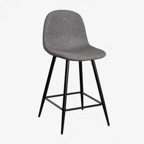 Verpakking Van 2 Glamm Hoge Krukken Grijs – Antraciet & ↑65 Cm & Zwart - Sklum