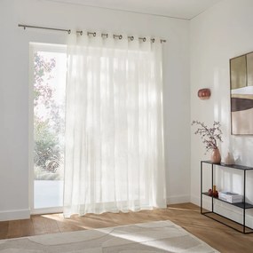 Linnen voile, grote breedte, met oogjes, ONEGA