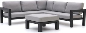 Hoek loungeset Bellagio  | 5 personen | Loungeset Grijs | Hoekbank Aluminium | Kees Smit Tuinmeubelen