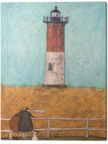 Schilderij op canvas Sam Toft - Feeling the Love at Nutset Light