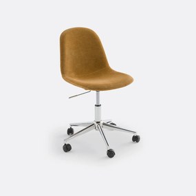 Bureau fauteuil voor kinderen, in fluweel, Paulina