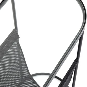 Kare Design Mesh Ovalen Bijzettafel Krantenbak - 54 X 25cm.