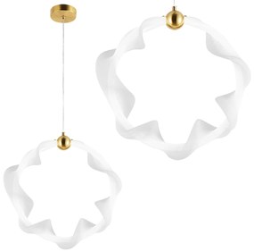 LED lamp G014-1CP WHITE/GOLD