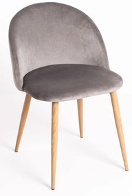 Vint Fluwelen Stoel