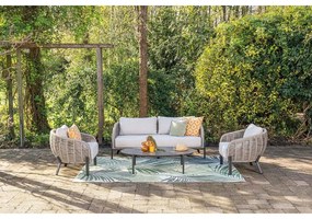 Garden Impressions Padula loungeset 4-delig - taupe