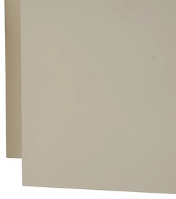 Moderne wandlamp beige G9 vierkant - Sola