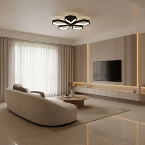 Plafondlamp LHJ075-C BLACK/WHITE LED