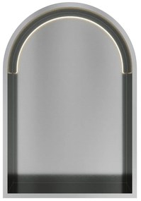Hotbath &More inbouwnis met verlichting toogmodel 30x45x10cm RVS