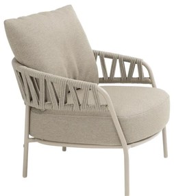 Taste by 4 Seasons Calma loungestoel latte Loungestoel   taupe weerbestendig
