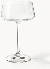 Champagneglazen Gwenda van kristalglas, 6-delig